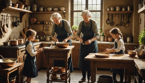 Le savoir-faire culinaire traverse les générations