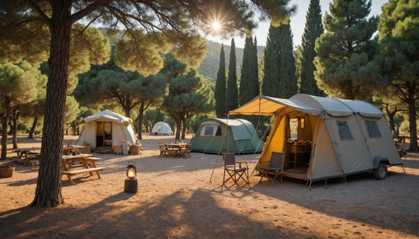 Découvrir les campings nature du var